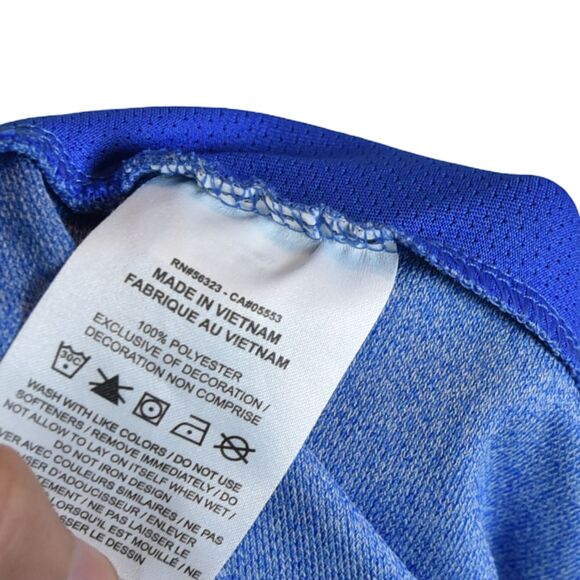 Nike Dri-Fit Blue Running Shorts XL Athleisure Active Gym Training Lightweight - Picture 6 of 8